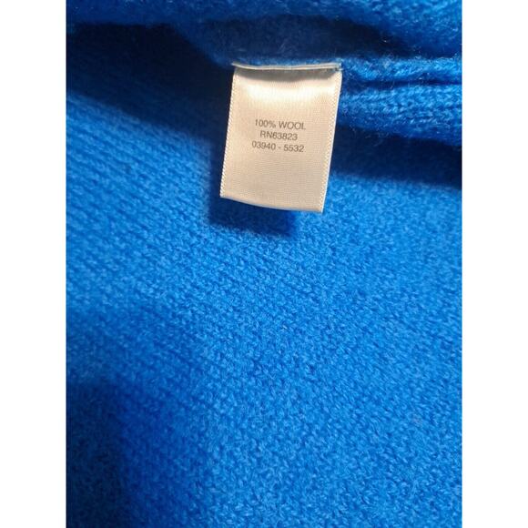 C24 Christopher & Banks Womens Jacket Size Lg Wool Faux Button Front 3/4 Sleeve - Picture 10 of 10